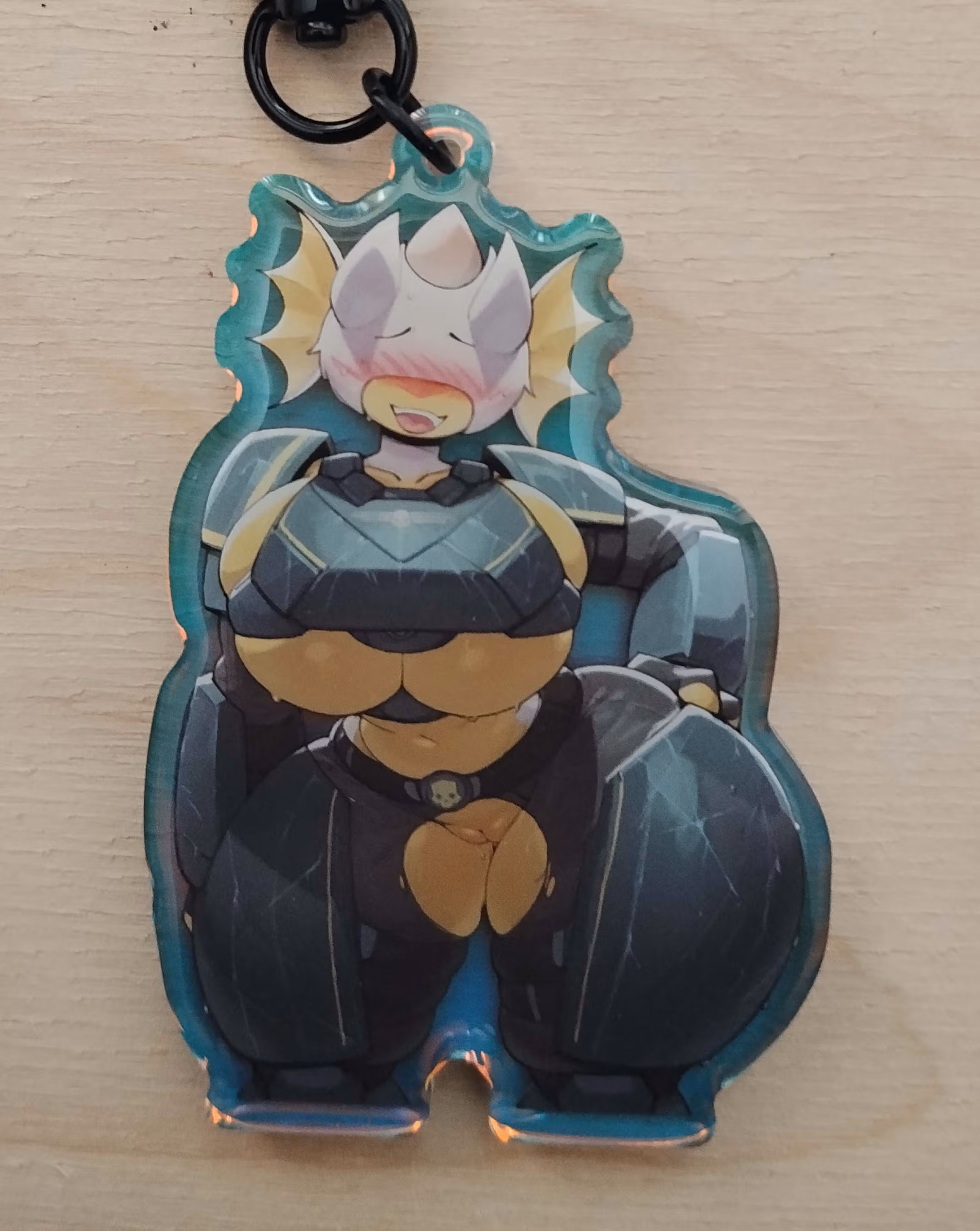 Portachiavi Hunter Chan Furry Girl | Tremors Portachiavi acrilico NSFW Hunter Chan keychain,furry keychain,Tremors keychain,nsfw keychain