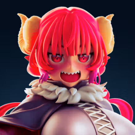 Ilulu Dragon Short Statue | Miss Kobayashi's Dragon Maid Fan Art by Officer Rhu SFW,NSFW,Futa 3d printed,Ilulu Dragon statue,futa statue,Miss Kobayashi's statue,furry statue,nsfw statue,futa figurines,futanari figurines,futanari statue,Dragon Maid statue