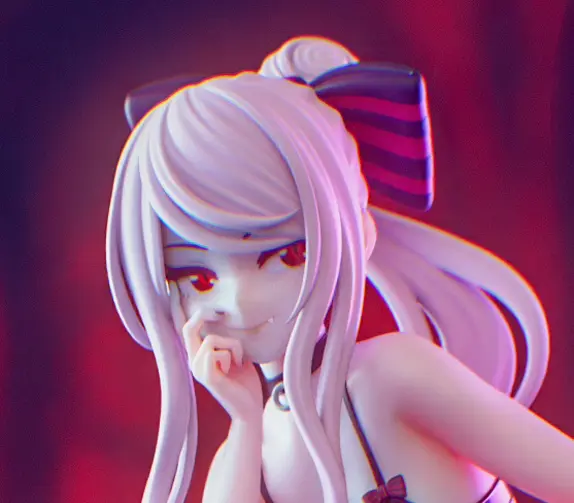 Shalltear Bloodfallen Statue | Overlord Fanart von PikkyPrints SFW,NSFW 3d printed statue,3d printed,3d printed figure,Shalltear Bloodfallen Statue,Overlord Statue,nsfw statue