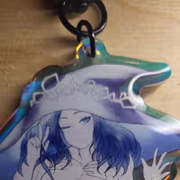 Ranni NSFW Keychain | Elden Ring Acrylic Keychain NSFW Elden Ring Keychain,Ranni Keychain,furry keychain,nsfw keychain