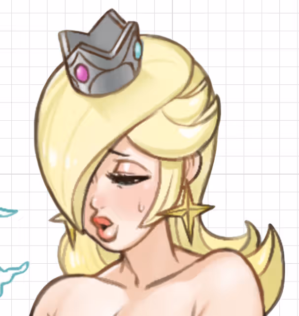Princess Rosalina Futa Sticker | Super Mario Futanari Stickers Ecchi Cartoon Futa futanari sticker,Mario stickers,futa sticker,Princess Rosalina sticker,nsfw sticker
