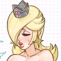 Princess Rosalina Futa Sticker | Super Mario Futanari Stickers Ecchi Cartoon Futa futanari sticker,Mario stickers,futa sticker,Princess Rosalina sticker,nsfw sticker