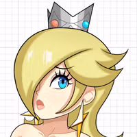 Princess Rosalina And Star Sticker | Super Mario Vinyl Sticker SFW,NSFW,Futa Mario stickers,Princess Rosalina sticker,nsfw sticker,futanari sticker,futa sticker