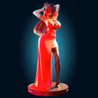 Statua Sylvia | Konosuba Fan art di Officer Rhu SFW,NSFW,Futa 3d printed,Sylvia statue,futa statue,Konosuba statue,furry statue,nsfw statue,futa figurines,futanari figurines,futanari statue