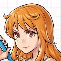 Nami Sticker | One Piece Vinyl Sticker SFW,NSFW sfw sticker,Nami sticker,nsfw sticker,One Piece stickers,anime girl sticker