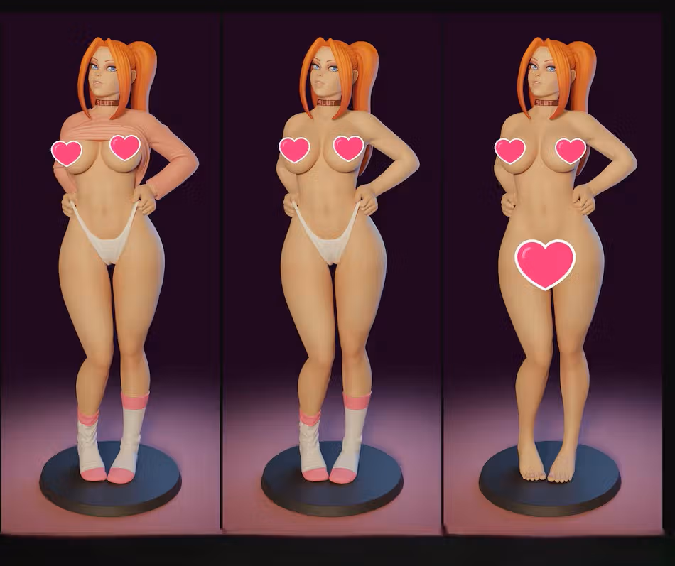 Chloe Statue | Original Fanart von Texelion SFW,NSFW,Futa 3d printed statue,3d printed,nsfw statue,3d printed figure,Chloe Statue,futa statue,futa figurines,futanari figurines,futanari statue