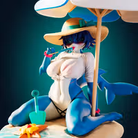 Shark Girl Furry Statue | Monster Girl Fanart von Officer Rhu SFW,NSFW,Futa 3d printed statue,3d printed,3d printed figure,Shark Girl Statue,Monster Girl Statue,futa statue,futanari statue,futa figurines,futanari figurines,nsfw statue,furry statue