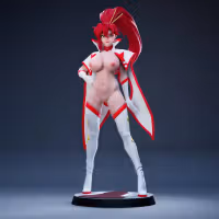 Adult Yoko Statue | Gurren Lagann Fan Art by Freyas Fantasys SFW,NSFW,Futa 3d printed statue,3d printed,3d printed figure,Adult Yoko Statue,Gurren Lagann Statue,nsfw statue,futa figurines,futanari figurines,futanari statue,futa statue