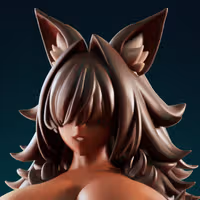 Werewolf Muscle Mommy Statue | Monster Girl Fan Art by Officer Rhu SFW,NSFW,Futa 3d printed statue,3d printed,3d printed figure,Werewolf Muscle Mommy Statue,Monster Girl Statue,futa statue,futa figurines,futanari figurines,futanari statue,nsfw statue,furry statue