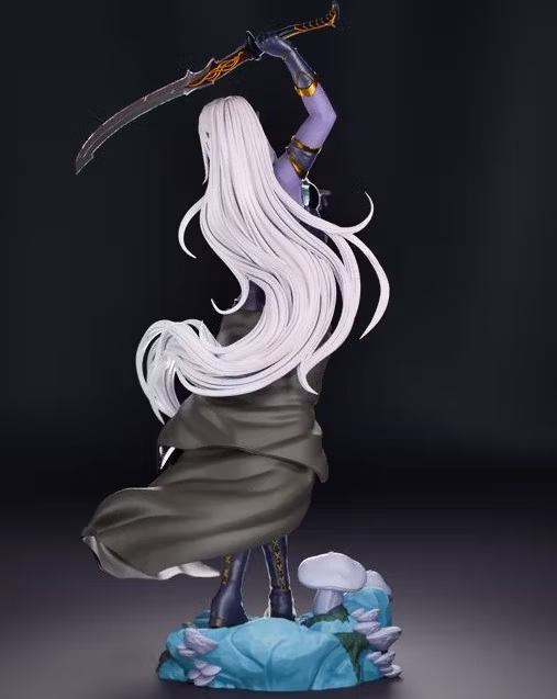Eilistraee Forgotten Realms Statue | DnD Fanart von Bulkamancer SFW 3d printed statue,3d printed,Eilistraee Forgotten Realms Statue ,3d printed figure,dnd statue