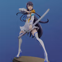 Satsuki Kiryuin Statue | Kill La Kill Fanart von Dinamuuu3d SFW,NSFW 3d printed statue,3d printed,Kill La Kill Statue ,3d printed figure,nsfw statue,Satsuki Kiryuin Statue
