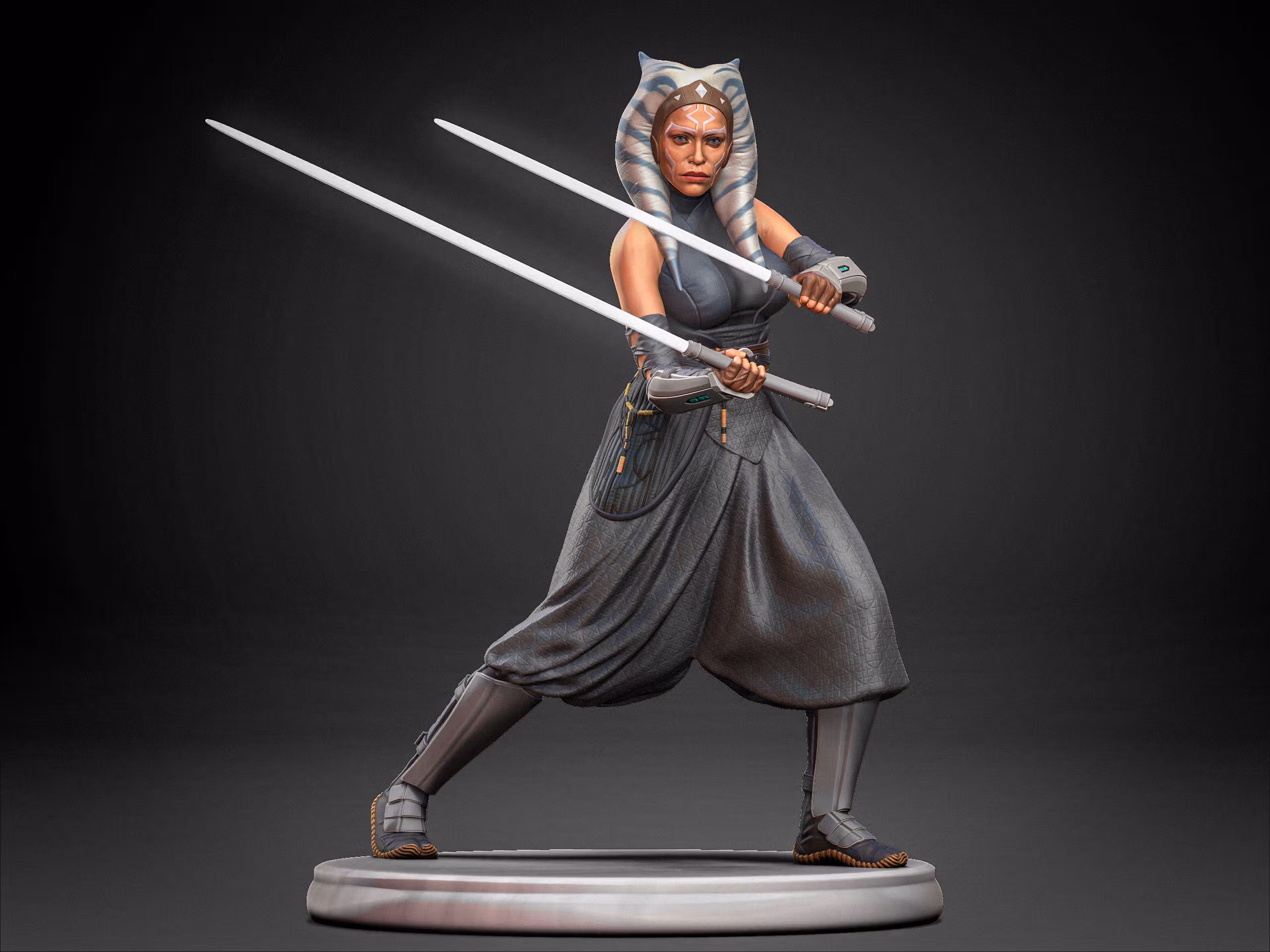 Estatua Ahsoka | Star Wars Fan art por stepanovsculpts SFW,NSFW 3d printed statue,3d printed,nsfw statue,3d printed figure,Ahsoka statue,Star Wars statue