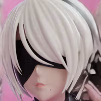 2B NieR Statue | NieR: Automata Fan Art by KiTNo SFW,NSFW 3d printed statue,3d printed figure,nsfw statue,2B NieR statue,NieR: Automata statue