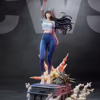 Yoru Statue | Chainsaw Man Fanart von CW Studios SFW,NSFW 3d printed statue,Chainsaw Man Statue,3d printed,Yoru Statue,3d printed figure,nsfw statue