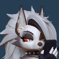 Loona NSFW Statue | Helluva Boss Fan Art by GeneralButa SFW,NSFW 3d printed statue,3d printed,nsfw statue,Loona Statue,3d printed figure,furry statue,Helluva Boss