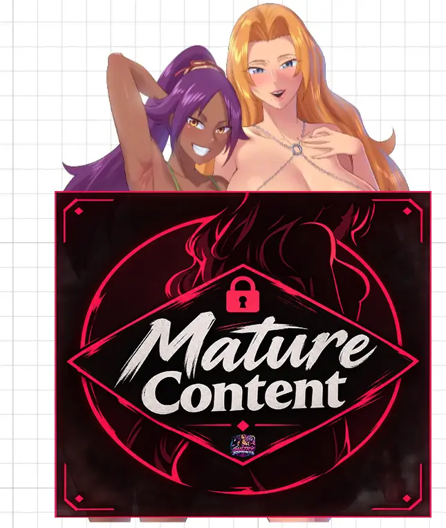 Rangiku x Yoruichi Bikini Futa Sticker | Bleach Futanari Stickers Ecchi Cartoon Futa futa sticker,stickers,Matsumoto Rangiku sticker,Shihouin Yoruichi sticker,Bleach sticker,futanari sticker
