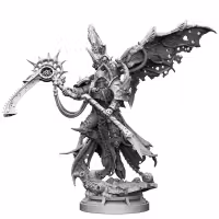 Chaos Prime The Great Demon Of Corrosion Miniature | 40k Fan Art by glukivnete SFW 3d printed miniature,3d printed,miniature,sfw miniature,warhammer 40k,40k miniature,Chaos Prime The Great Demon Of Corrosion