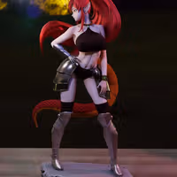 Statua Ulmandra | Headhunted to Another World Fan art di Momoji3d SFW,NSFW 3d printed,3d printed statue,nsfw statue,Ulmandra statue,Headhunted to Another World statue
