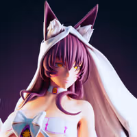 Musashi Wedding Statue | Azur Lane Fan Art by Officer Rhu SFW,NSFW,Futa 3d printed statue,3d printed,futa statue,nsfw statue,Musashi Wedding Statue,Azur Lane statue,futa figurines,futanari figurines,futanari statue