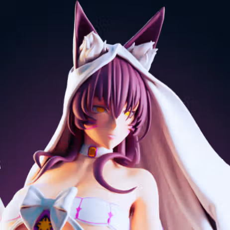 Musashi Wedding Statue | Azur Lane Fan Art by Officer Rhu SFW,NSFW,Futa 3d printed statue,3d printed,futa statue,nsfw statue,Musashi Wedding Statue,Azur Lane statue,futa figurines,futanari figurines,futanari statue