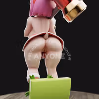 Amy Rose Statue | Sonic the Hedgehog Fan Art by Anyonensfw SFW,NSFW,Futa 3d printed,3d printed statue,nsfw statue,futa statue,Amy Rose Statue,Sonic the Hedgehog,futa figurines,futanari figurines,futanari statue,furry statue