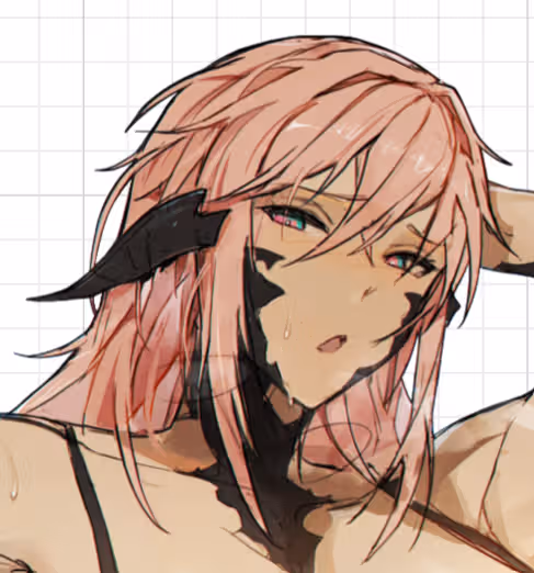 Akai Xaela Bikini Futa Sticker | Final Fantasy Futanari Stickers Ecchi Cartoon Futa futanari sticker,Final Fantasy stickers,futa sticker,Akai Xaela sticker,nsfw sticker