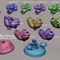Alice Sitting Statue | Wonderland Fan Art by Digital Dark SFW,NSFW,Futa 3d printed statue,3d printed,nsfw statue,futa statue,futa figurines,futanari figurines,futanari statue,3d printed figure,Alice Sitting Statue,Wonderland Statue