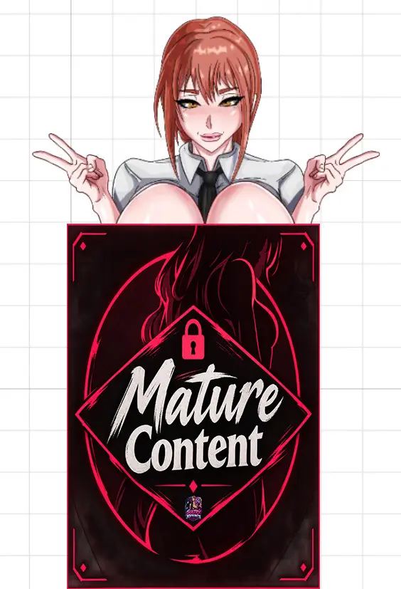Makima Flaccid Futa Sticker | Chainsaw Man Vinyl Sticker Futa nsfw stickers,Makima sticker,Chainsaw Man sticker,futa sticker,futanari sticker
