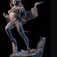 Supergirl Statue | DC Fanart von VX-Labs SFW,NSFW 3d printed statue,3d printed,nsfw statue,3d printed figure,Supergirl Statue,DC Statue