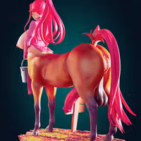 Figura Meamil Airag Centaur | Monster Musume Fanart autorstwa Officer Rhu SFW,NSFW,Futa 3d printed statue,3d printed,nsfw statue,futa statue,Meamil Airag Statue,Monster Musume Statue,futa figurines,futanari figurines,futanari statue,furry statue