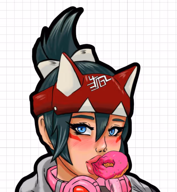 Kiriko Dragon Dildo Sticker | Overwatch Vinyl Sticker NSFW Overwatch stickers,Nsfw sticker,Kiriko sticker,Dragon Dildo Sticker