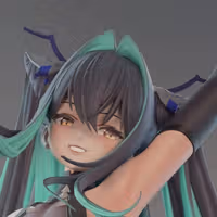 Siren Statue | NIKKE Fan Art by Rubim SFW 3d printed statue,Siren statue,NIKKE statue,3d printed figure,3d printed