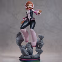 Ochaco Uraraka Statue | My Hero Academia Fan Art by Azerama SFW,NSFW 3d printed,3d printed statue,nsfw statue,Ochaco Uraraka statue,My Hero Academia statue