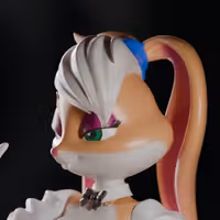 Lola Maid Statue | Looney Tunes Fan Art by Gibly NSFW 3d printed statue,3d printed,Lola Maid Statue,nsfw statue,3d printed figure,Looney Tunes Statue