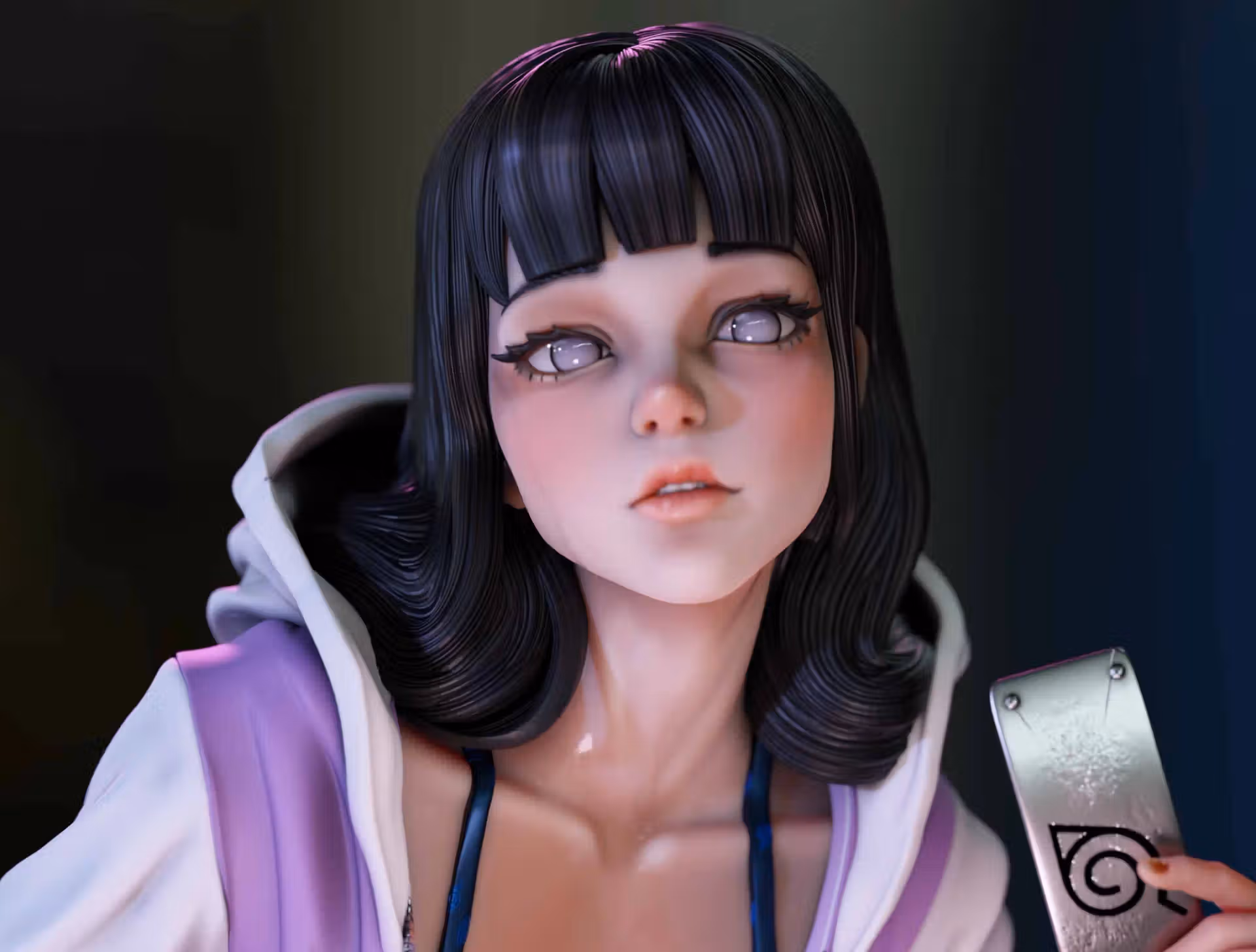 Hinata Statue | Naruto Fan Art by Momoji3d SFW,NSFW 3d printed statue,3d printed,nsfw statue,Hinata statue,Naruto statue,3d printed figure