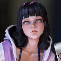 Statue Hinata | Naruto Fan art par Momoji3d SFW,NSFW 3d printed statue,3d printed,nsfw statue,Hinata statue,Naruto statue,3d printed figure