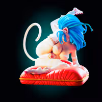 Felicia Stacked Statue | Darkstalkers Fan Art by Officer Rhu SFW,NSFW,Futa 3d printed statue,3d printed,nsfw statue,furry statue,futa statue,Felicia Stacked Statue,Darkstalkers Statue,futa figurines,futanari figurines,futanari statue