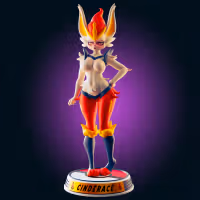 Cinderace Statue | Pokemon Fan Art by Officer Rhu SFW,NSFW,Futa 3d printed,Cinderace statue,futa statue,pokemon statue,furry statue,nsfw statue,futa figurines,futanari figurines,futanari statue