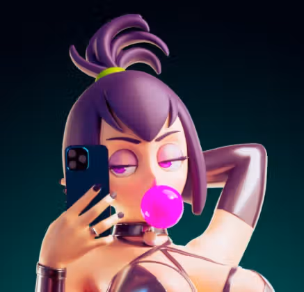 Sam Manson Statue | Danny Phantom Fan Art by Officer Rhu SFW,NSFW,Futa 3d printed statue,3d printed,futa statue,nsfw statue,Sam Manson Statue,Danny Phantom Statue,futa figurines,futanari figurines,futanari statue