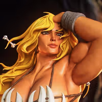 Statue Thong Muscle Mommy | Futurama Fan art par Gatsu SFW,NSFW,Futa 3d printed statue,3d printed,nsfw statue,futa statue,Thong Statue,Futurama Statue,futa figurines,futanari figurines,futanari statue