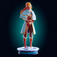 Princess Zelda Statue | The Legend of Zelda Fan Art by Officer Rhu SFW 3d printed,Princess Zelda statue,The Legend of Zelda statue