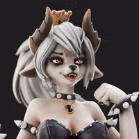 Bowsette Furry Statue | Super Mario Fan Art by Anyonensfw SFW,NSFW,Futa 3d printed,3d printed statue,nsfw statue,futa statue,Bowsette Statue,Super Mario Statue,futa figurines,futanari figurines,futanari statue,furry statue