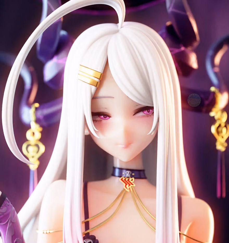 Sorasaki Hina Statue | Blue Archive Fan Art by PikkyPrints SFW,NSFW 3d printed statue,3d printed,3d printed figure,Sorasaki Hina Statue,Blue Archive Statue,nsfw statue