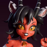 Millie Statue | Helluva Boss Fan Art by mowmaw NSFW,Futa 3d printed,Millie Statue,futa statue,Helluva Boss statue,furry statue,nsfw statue,futa figurines,futanari figurines,futanari statue