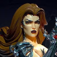 Sara Pezzini Statue | Witchblade Fanart von Yan-H SFW,NSFW 3d printed statue,3d printed,nsfw statue,3d printed figure,Sara Pezzini statue,Witchblade statue
