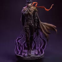 Sung Jin-Woo Statue | Solo Leveling Fan Art by Bulkamancer SFW 3d printed statue,3d printed,Sung Jin-Woo Statue,3d printed figure,Solo Leveling statue