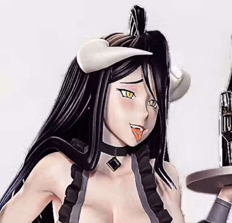 Albedo Statue | Overlord Fan Art by PEACHFIGURE SFW,NSFW 3d printed statue,3d printed,nsfw statue,3d printed figure,Albedo statue,Overlord statue