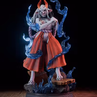 Yamato Furry Statue | One Piece Fan Art by Anyonensfw SFW,NSFW,Futa 3d printed statue,3d printed,nsfw statue,3d printed figure,Yamato statue,One Piece statue,furry statue,futa statue,futa figurines,futanari figurines,futanari statue