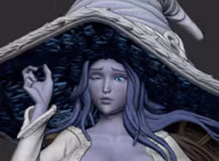 Ranni Statue | Elden Ring Fan Art by Stlproject SFW,NSFW 3d printed statue,3d printed,nsfw statue,3d printed figure,Ranni statue,Elden Ring statue