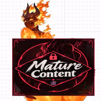 Flame Atronach NSFW Sticker | The Elder Scrolls Vinyl Sticker NSFW The Elder Scrolls,nsfw sticker,Flame Atronach sticker,Skyrim stickers